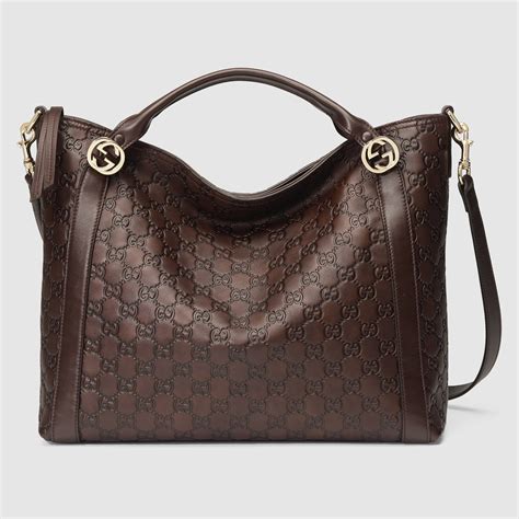 chocolate brown gucci bag|Gucci brown leather bag vintage.